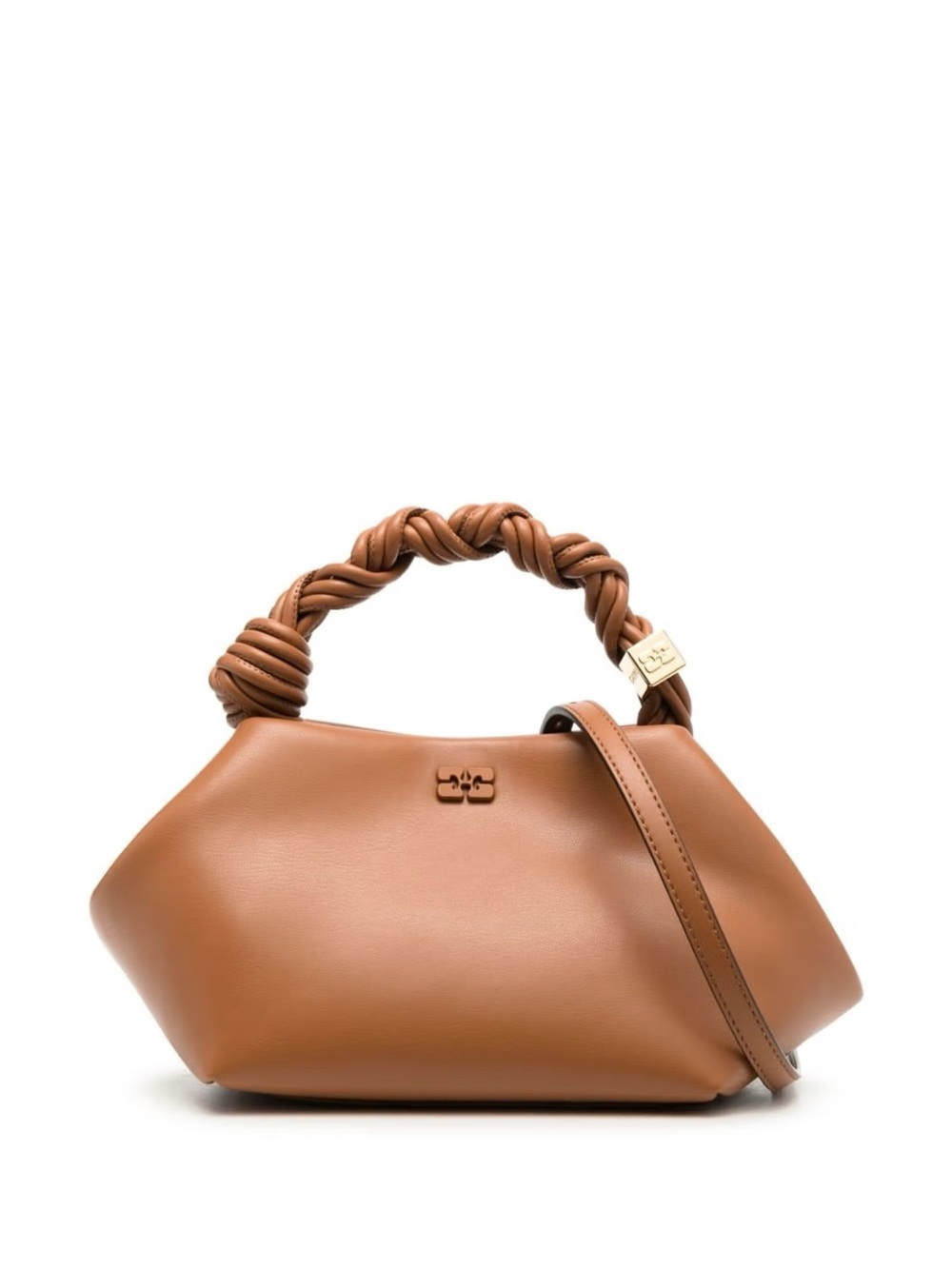 NWT✨ Ganni Small Bou Bag Caramel Cafe